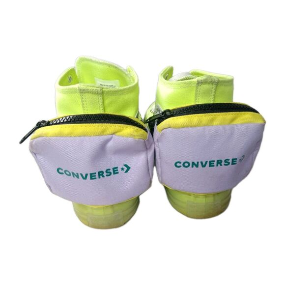 Converse Chuck Taylor All Star Buckle Up Hi Shoes Men\'s Size 13, Green Sneakers main image 10